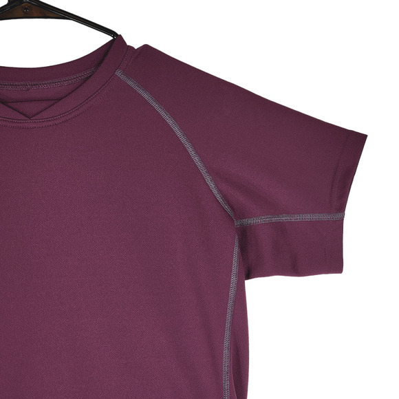 Stoic Womens Cycling Jersey sz L‎ Wine Purple Short Sleeve Pullover Biking - Picture 4 of 13